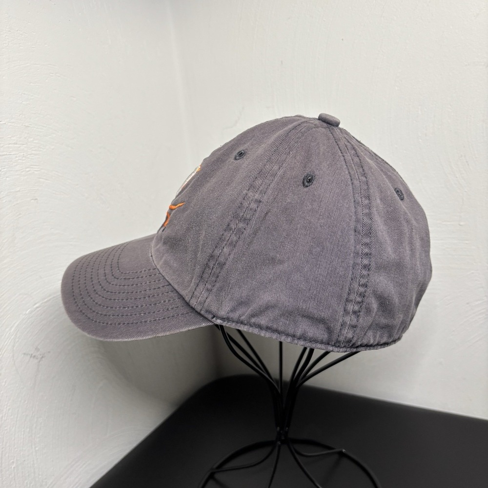 University of Virginia Gray Baseball Cap Hat Unisex UVA Sz Small Blue Y2K Faded - Picture 2 of 7